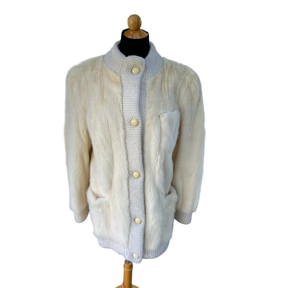 OSCAR DE LA RENTA MISS O LUXURY VINTAGE FUR COAT
